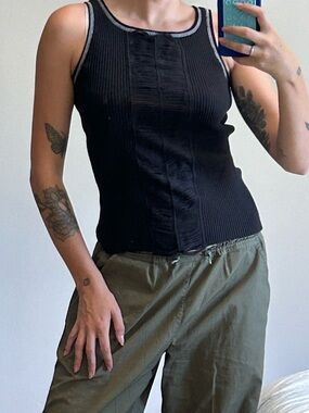 Black Tank y2k